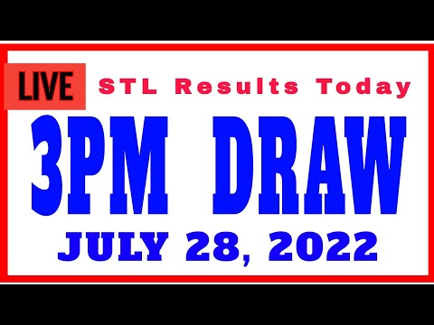 OLRT LIVE: Stl results today 3pm draw July 28, 2022