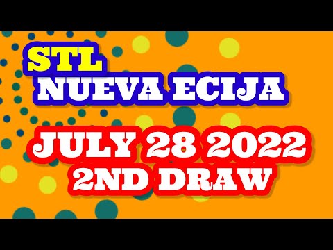 STL NUEVA ECIJA RESULT TODAY , 2ND LIVE DRAW , JULY 28 2022